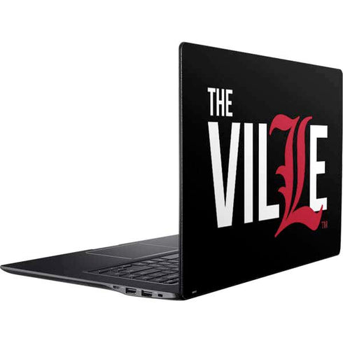 University of Louisville Black Background Ativ Book 9 (15.6in 2014) Skin