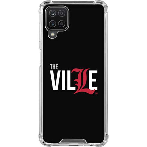University of Louisville Black Background Galaxy Cases