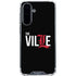 University of Louisville Black Background Galaxy A36 5G Clear Case