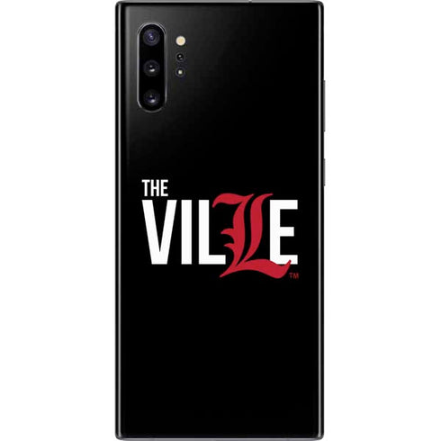 University of Louisville Black Background Galaxy Note 10 Plus Skin