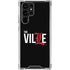 University of Louisville Black Background Galaxy S23 Ultra Clear Case