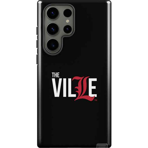 University of Louisville Black Background Galaxy S23 Ultra Pro Case