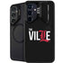 University of Louisville Black Background Galaxy S25 Kickstand Case
