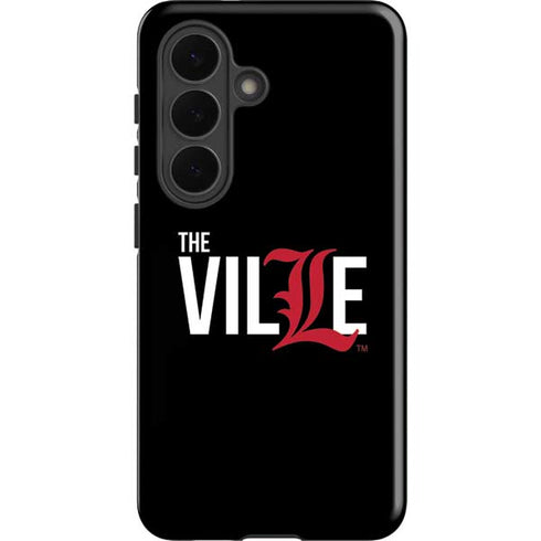 University of Louisville Black Background Galaxy S26 Plus Impact Case