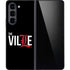University of Louisville Black Background Galaxy Z Fold5 5G Skin
