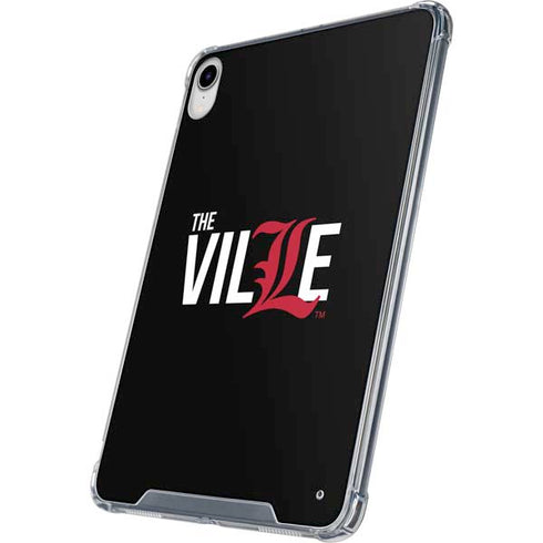 University of Louisville Black Background iPad 11th Gen (2025) Clear Case