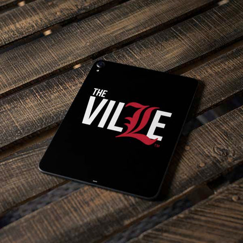 University of Louisville Black Background Apple iPad Pro Skin