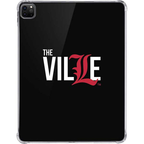 University of Louisville Black Background iPad Pro 11in (2024) Clear Case