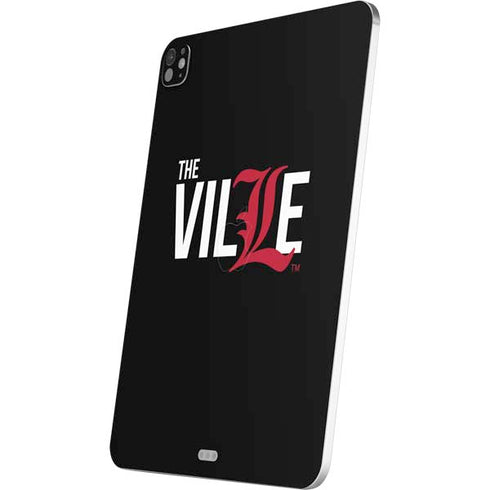 University of Louisville Black Background iPad Pro 13in M4 (2024) Skin