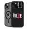 University of Louisville Black Background iPhone 14 Plus Kickstand Case