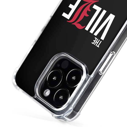 University of Louisville Black Background iPhone 16 Pro Max MagSafe Case