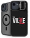 University of Louisville Black Background iPhone 16e Kickstand Case
