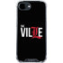 University of Louisville Black Background iPhone 16e Clear Case