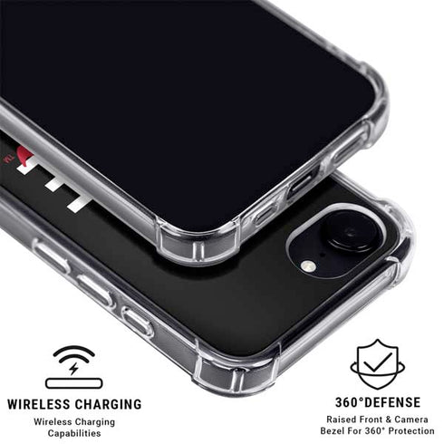 University of Louisville Black Background iPhone 16e MagSafe Case