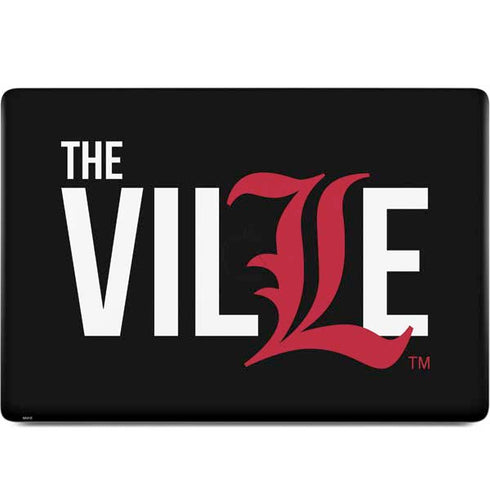University of Louisville Black Background MacBook Skins