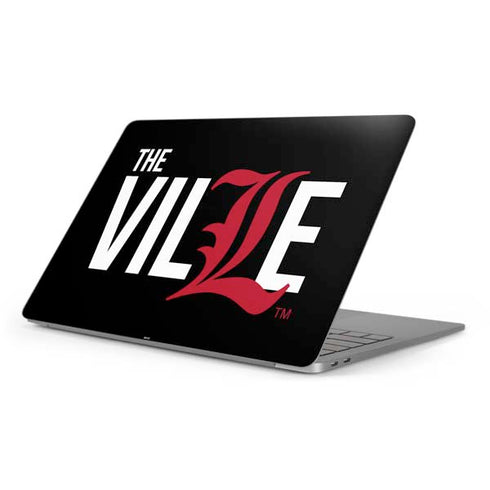 University of Louisville Black Background Apple MacBook Pro 16-inch Skin