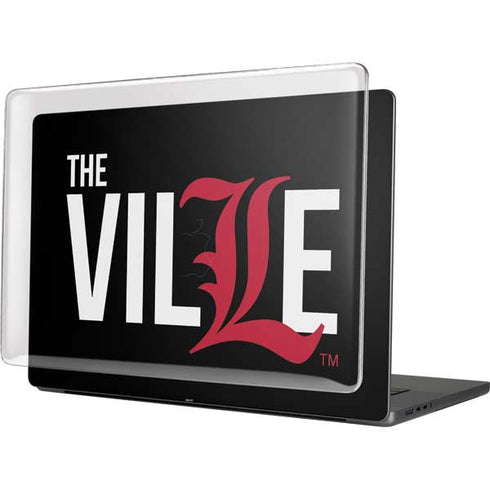 University of Louisville Black Background MacBook Cases