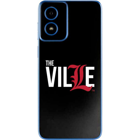 University of Louisville Black Background Moto G Play 4G (2024) Skin