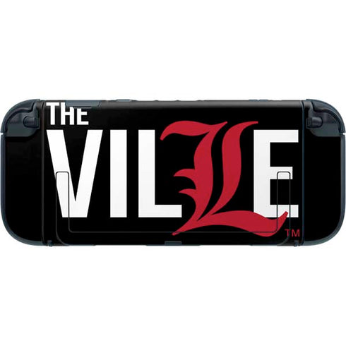 University of Louisville Black Background Nintendo Switch 2 (2025) with Joy-Con Skin