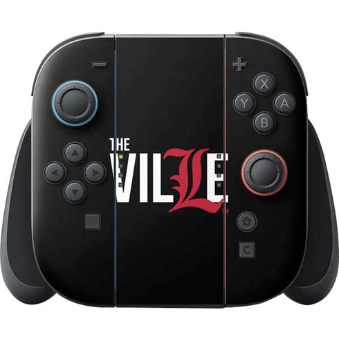 University of Louisville Black Background Nintendo Switch 2 (2025) Joy-Con Controller Skin