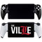 University of Louisville Black Background PlayStation Portal Remote Player Skin