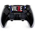 University of Louisville Black Background PS5 DualSense Edge Pro Controller Skin