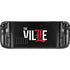 University of Louisville Black Background Steam Deck Handheld Gaming Computer OLED Skin