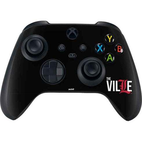 University of Louisville Black Background Xbox Series X Skins