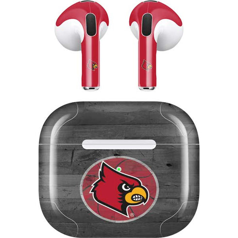 University of Louisville Cardinals Basketball Apple AirPods (3rd Gen 2021) Skin