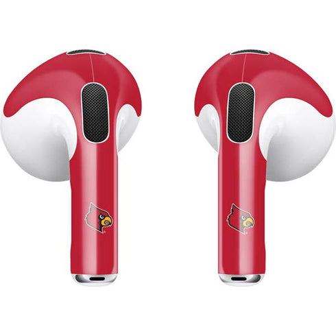 University of Louisville Cardinals Basketball Apple AirPods (3rd Gen 2021) Skin