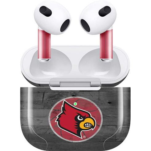 University of Louisville Cardinals Basketball Apple AirPods (3rd Gen 2021) Skin