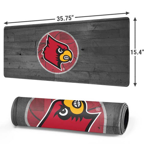 University of Louisville Cardinals Basketball Gaming Mouse Pad
