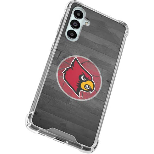 University of Louisville Cardinals Basketball Galaxy A16 5G Clear Case
