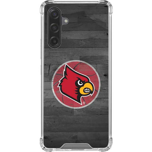 University of Louisville Cardinals Basketball Galaxy A17 Clear Case