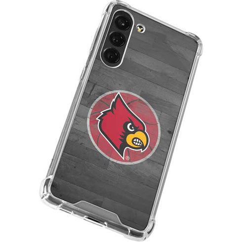 University of Louisville Cardinals Basketball Galaxy S24 FE Clear Case