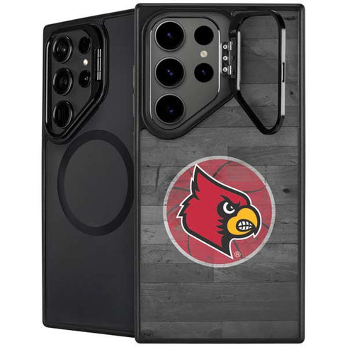 University of Louisville Cardinals Basketball Galaxy S25 Ultra Kickstand Case