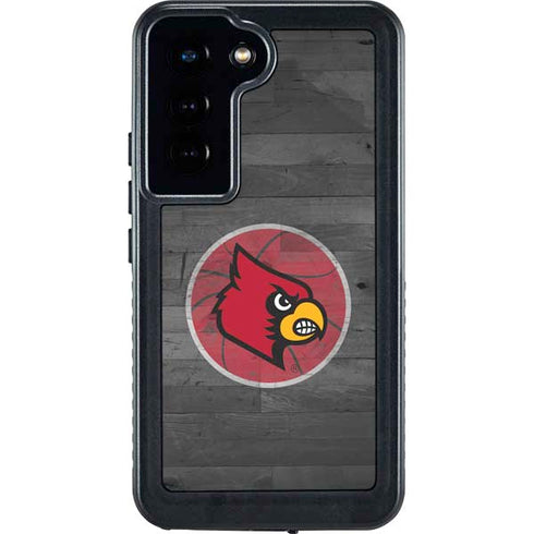 University of Louisville Cardinals Basketball Galaxy S24 Waterproof Case