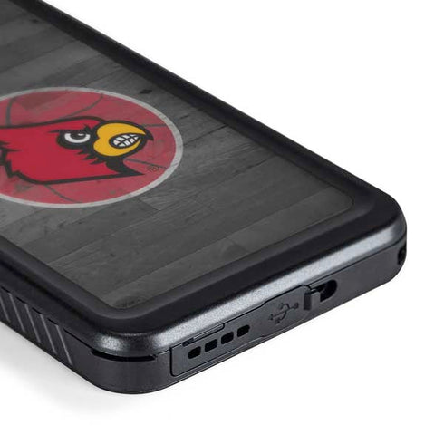University of Louisville Cardinals Basketball Galaxy S24 Waterproof Case