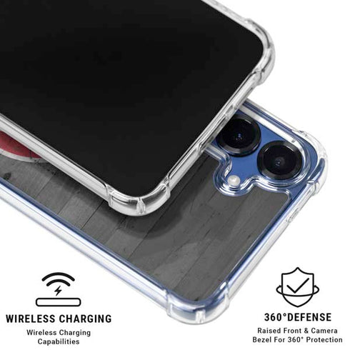 University of Louisville Cardinals Basketball Galaxy S25 Plus Clear Case