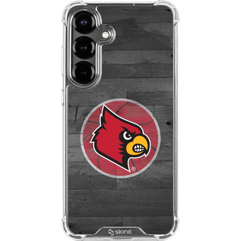 University of Louisville Cardinals Basketball Galaxy S26 Clear Case