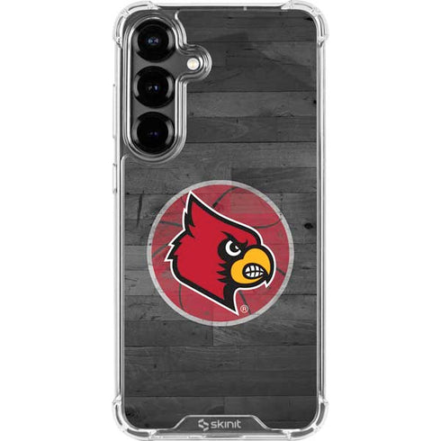 University of Louisville Cardinals Basketball Galaxy S26 Plus Clear Case