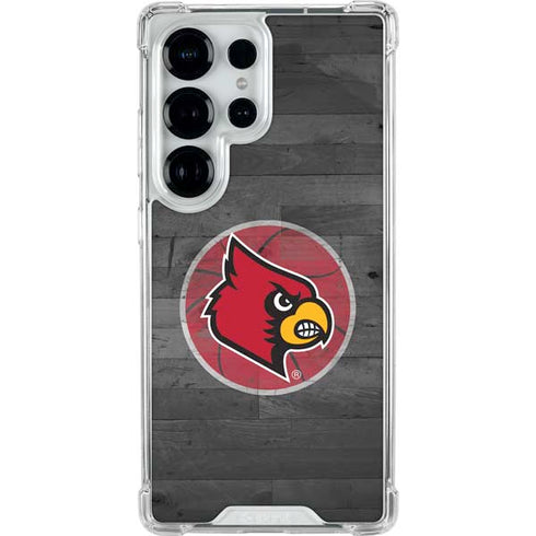 University of Louisville Cardinals Basketball Galaxy S26 Ultra Clear Case
