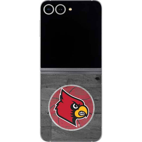 University of Louisville Cardinals Basketball Galaxy Z Flip6 Skin