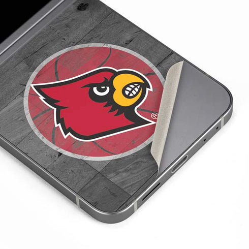 University of Louisville Cardinals Basketball Galaxy Z Flip6 Skin