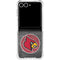 University of Louisville Cardinals Basketball Galaxy Z Flip7 Clear Case