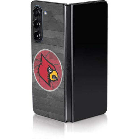 University of Louisville Cardinals Basketball Galaxy Z Fold5 5G Skin