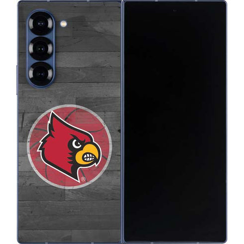 University of Louisville Cardinals Basketball Galaxy Z Fold6 Skin