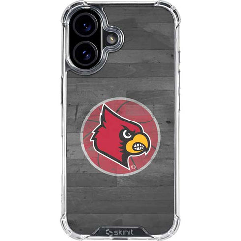 University of Louisville Cardinals Basketball iPhone 16 Plus Clear Case