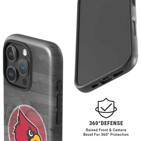 University of Louisville Cardinals Basketball iPhone 16 Pro Magsafe Impact Case