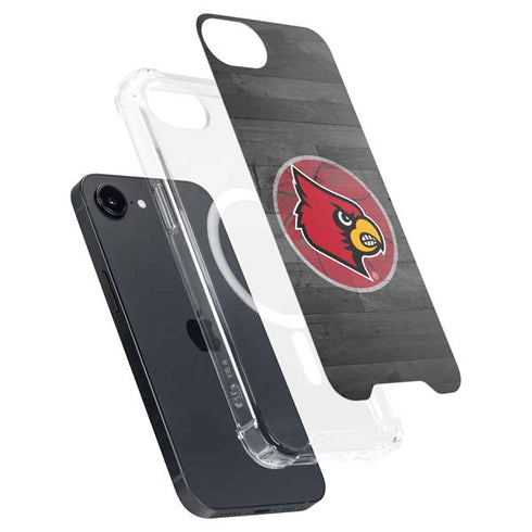 University of Louisville Cardinals Basketball iPhone 16e MagSafe Case